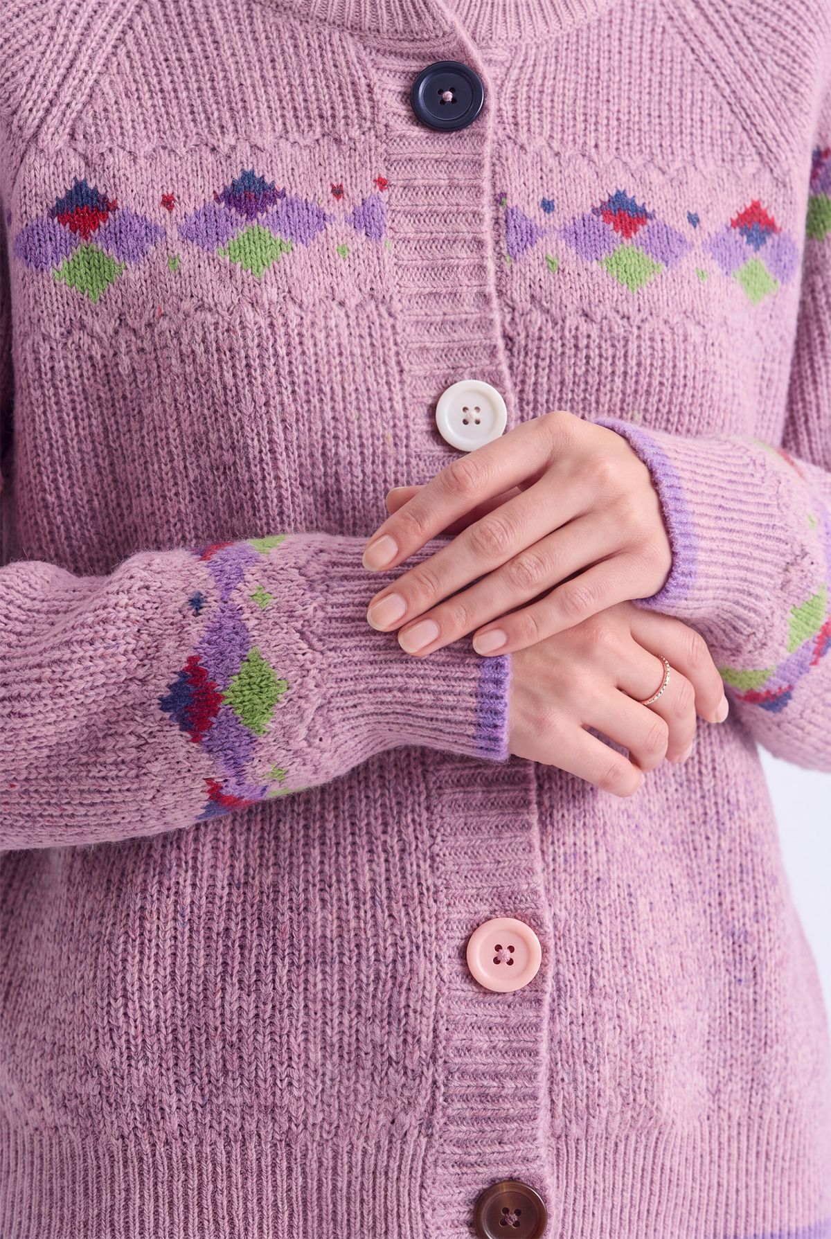 LIGHT PURPLE SWEATER Reality