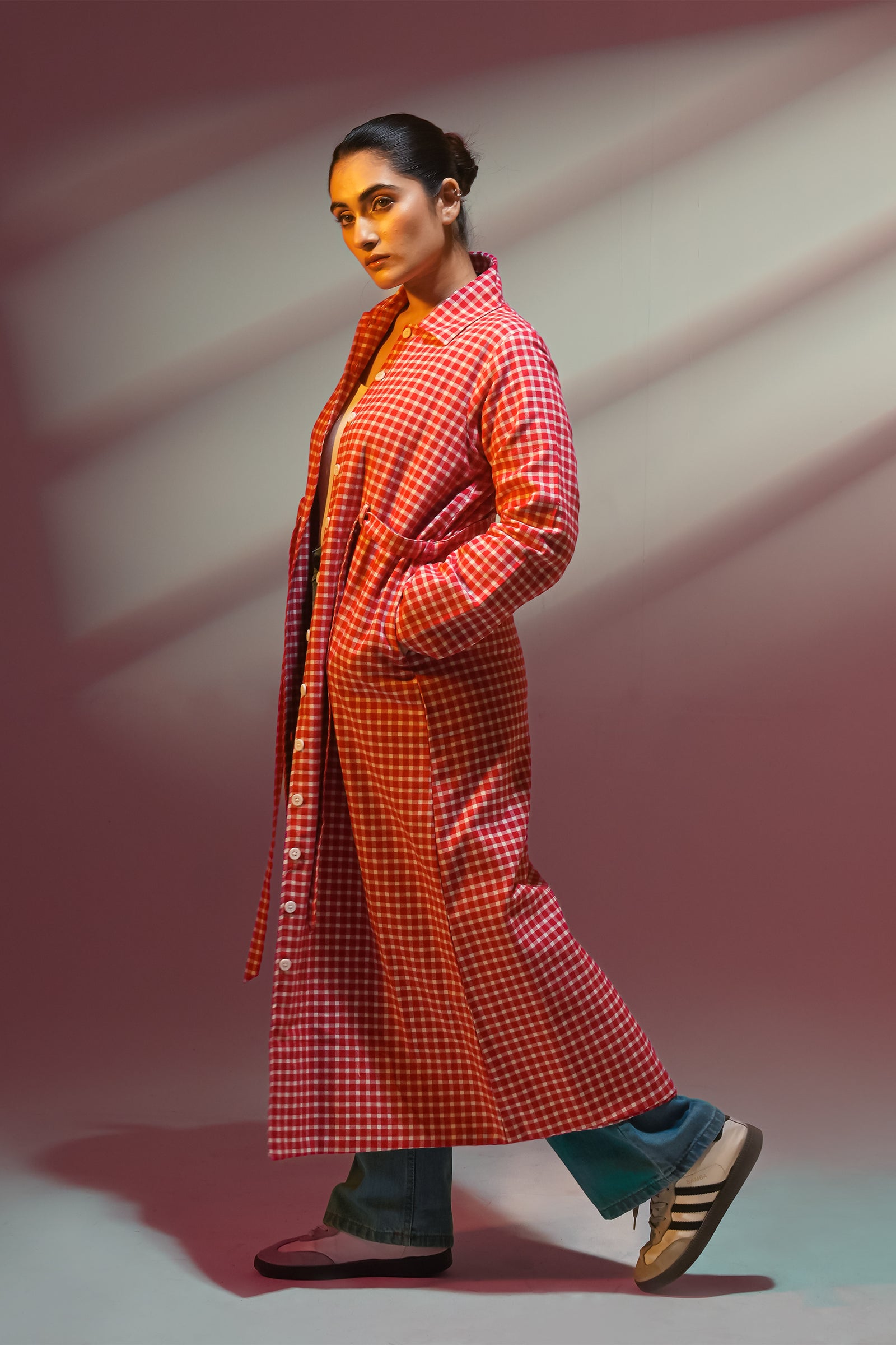 CARDIGAN RED FLANNEL TOP Reality