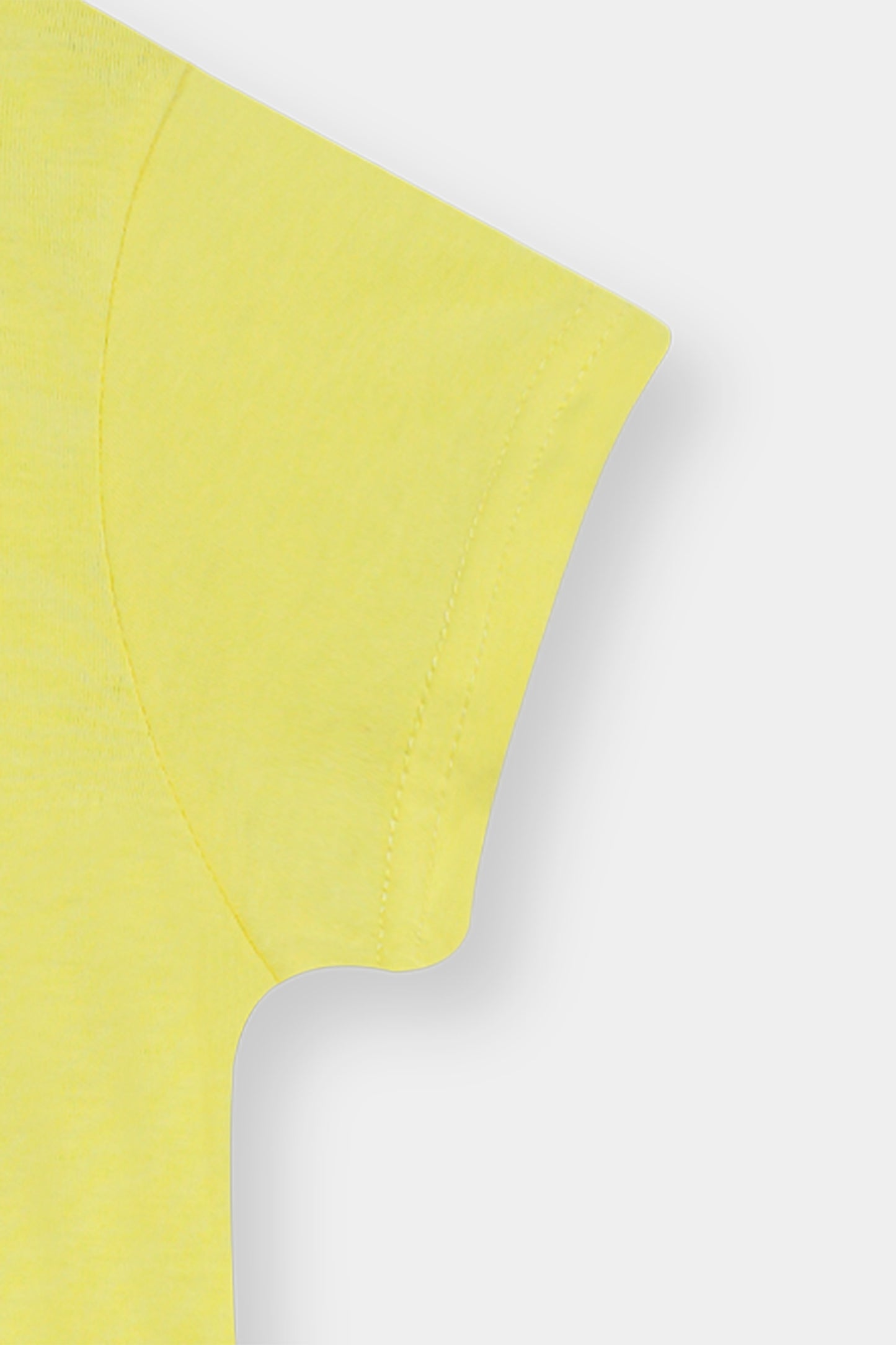 Yellow Graphic Tee – 'Minds Grow Here' with Potted Plant Design Reality