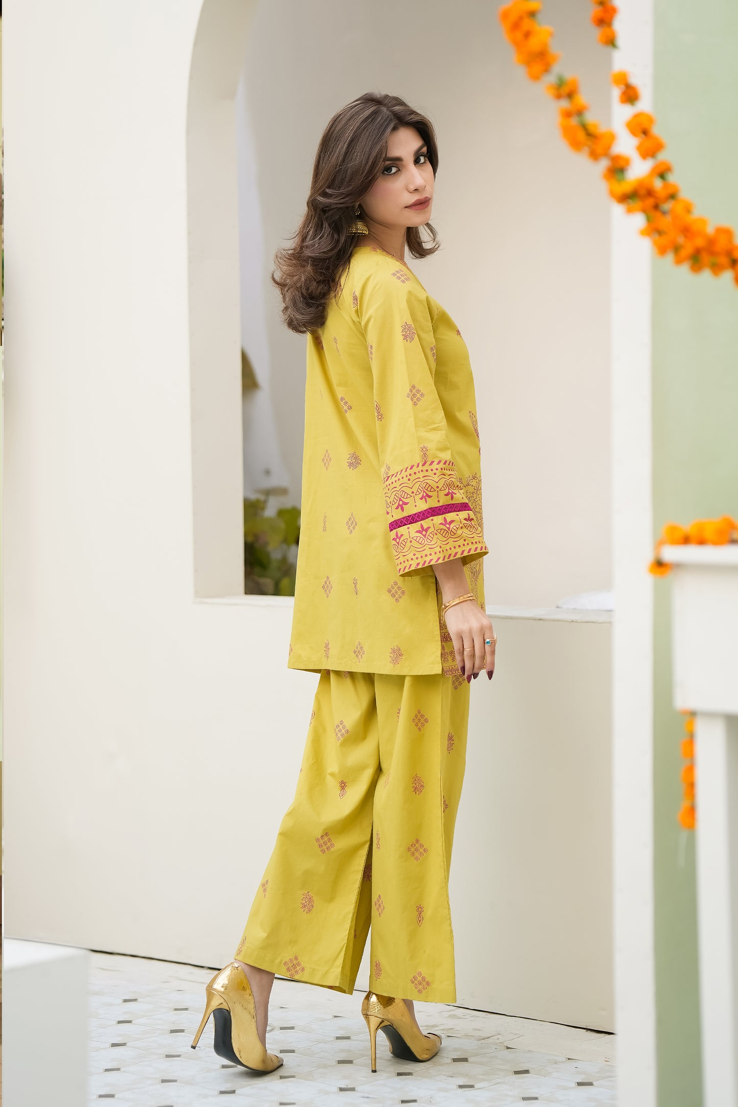 OLIVE BLUSH HERITAGE SUIT Reality