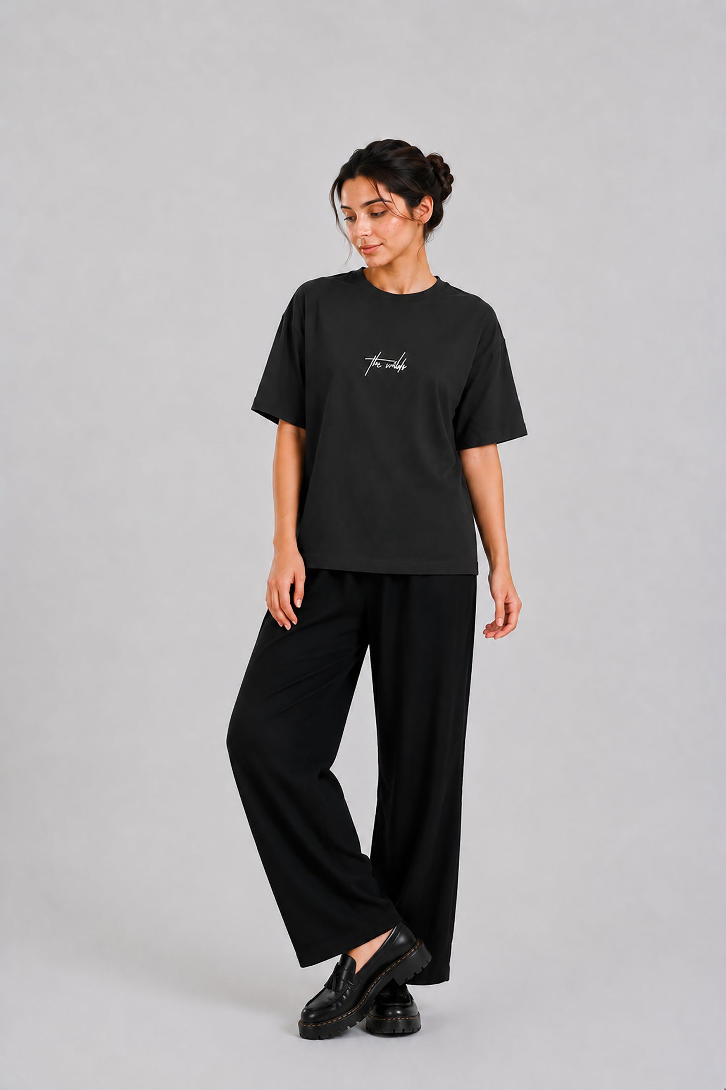 THE WILD GRAPHIC JET BLACK TEE