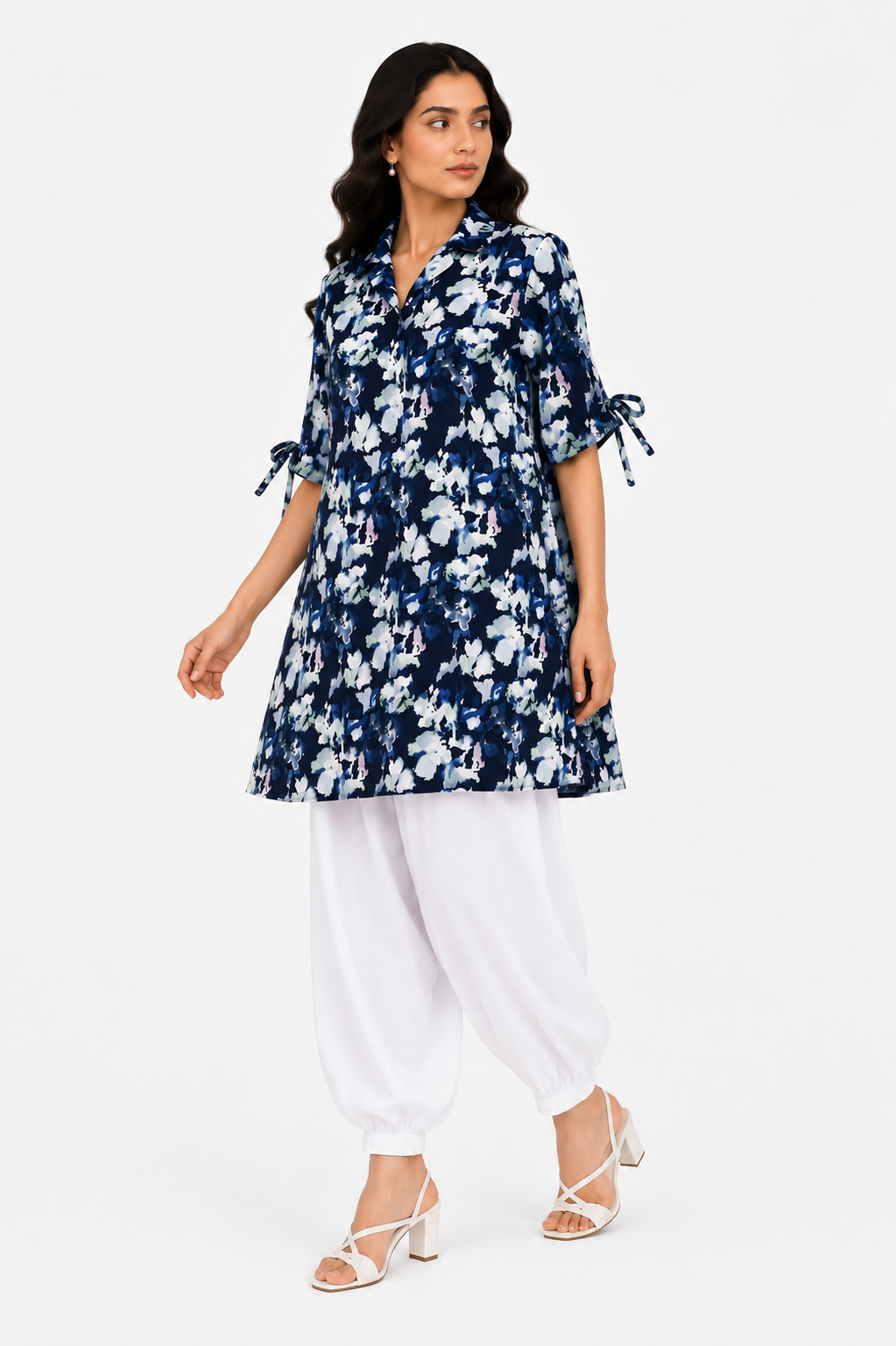 LADIES BLUE TOP Reality