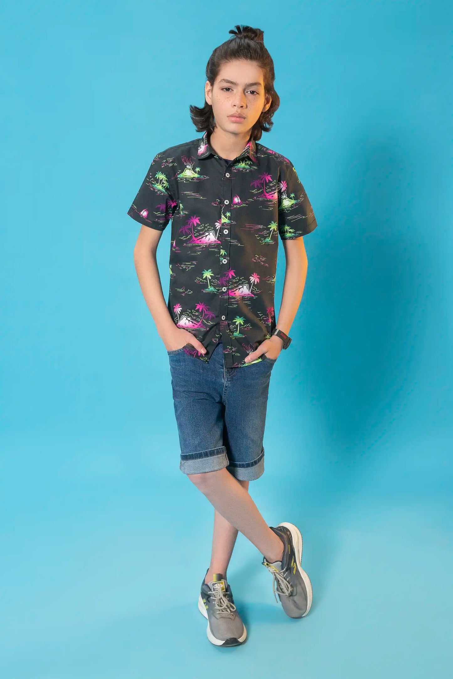 Tropical Night Shirt Reality