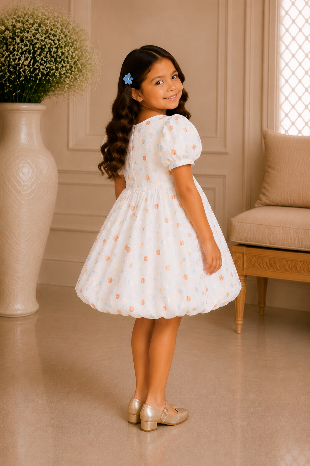 GIRLS WHITE FROCK Reality