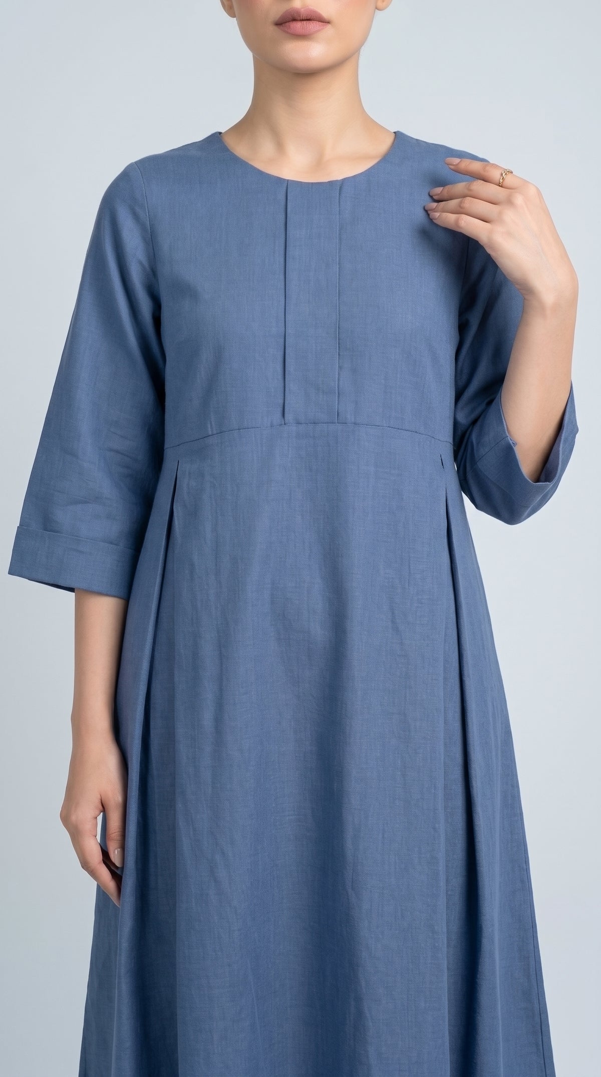 LADIES BLUE FROCK Reality
