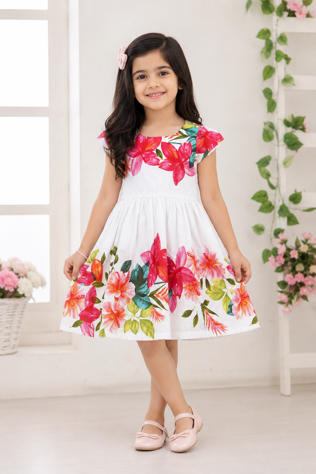 GIRLS WHITE FROCK Reality