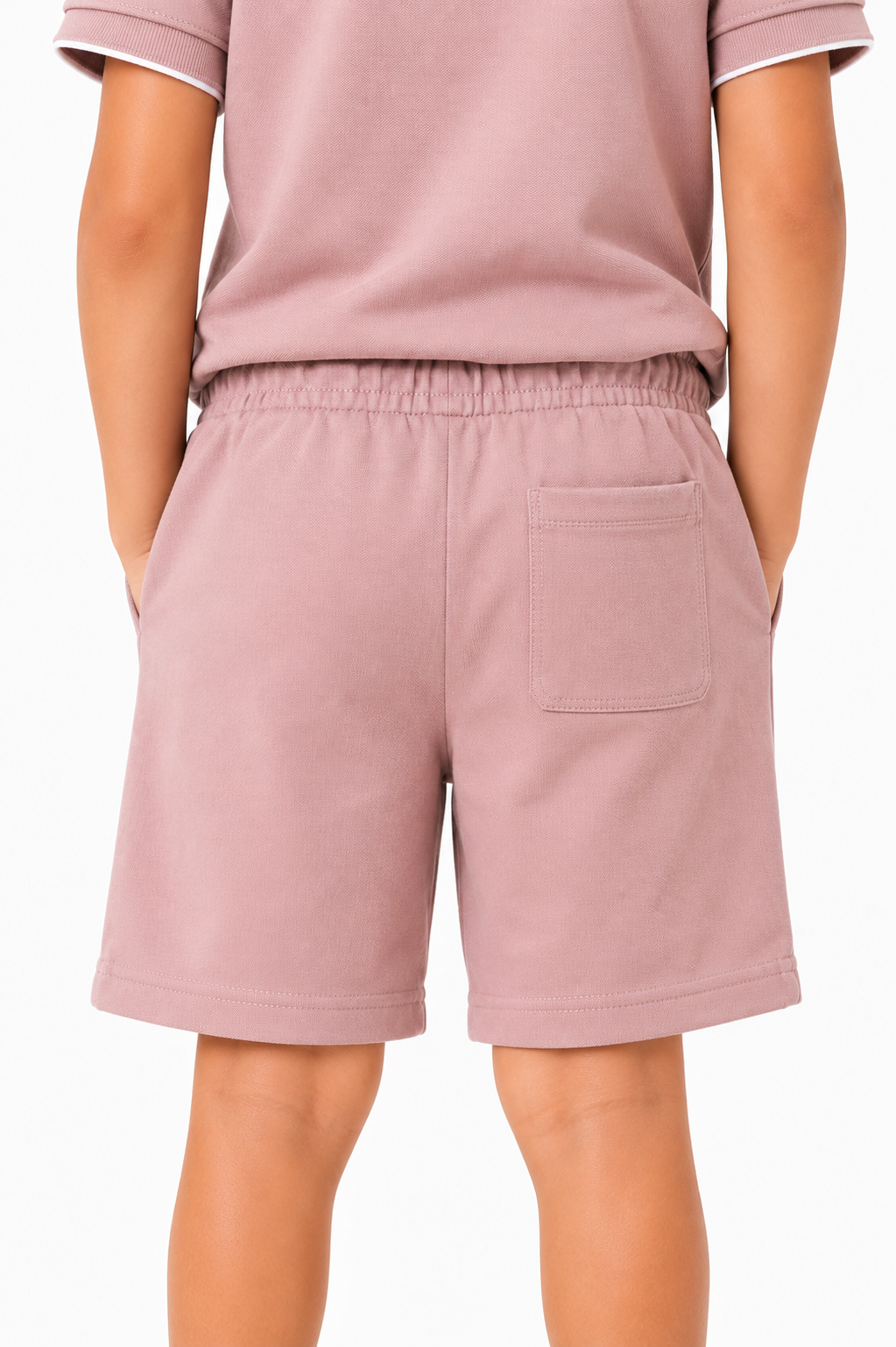 KIDS TEA PINK SHORTS