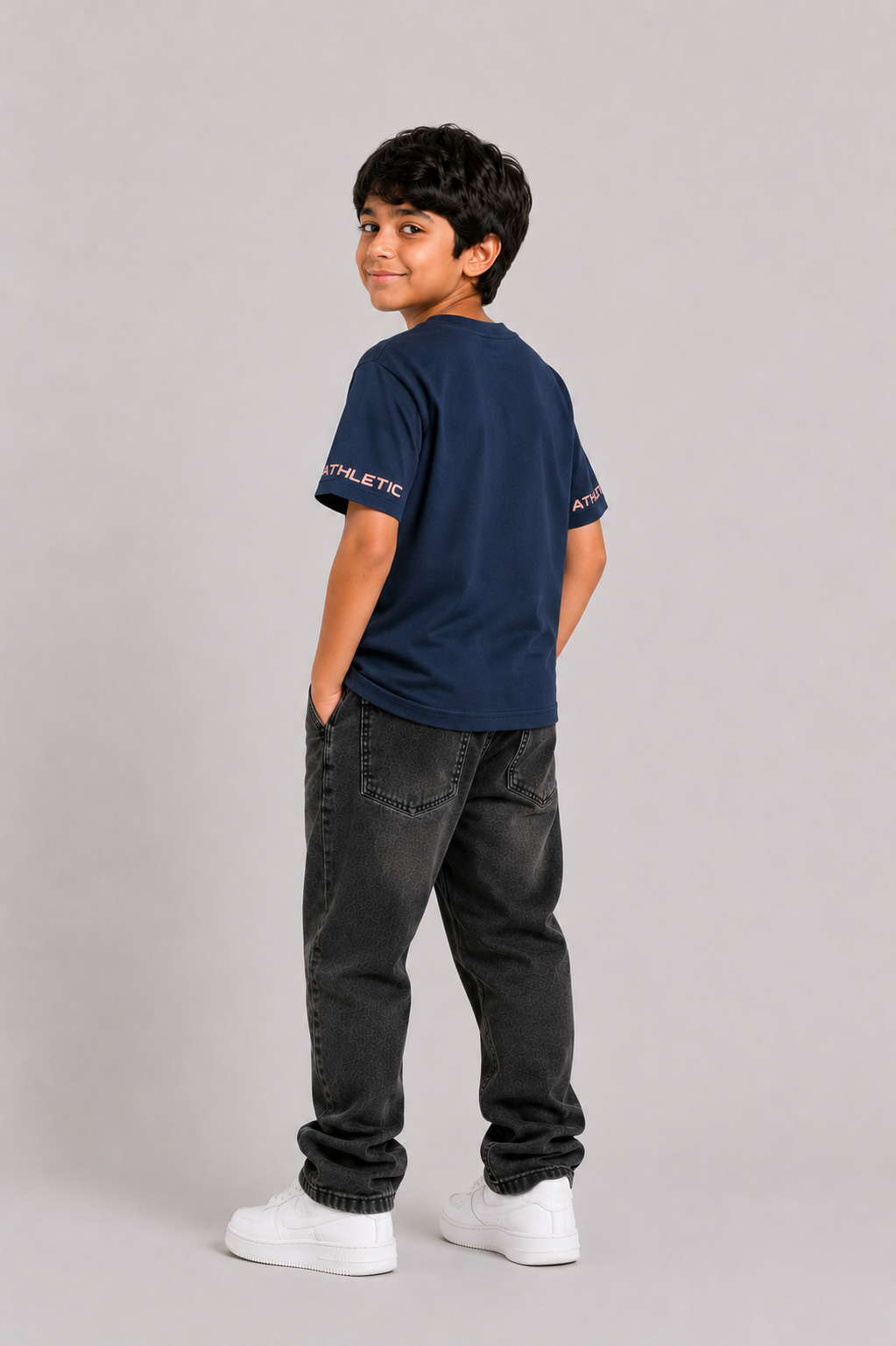 Boys NAVY T-SHIRT Reality