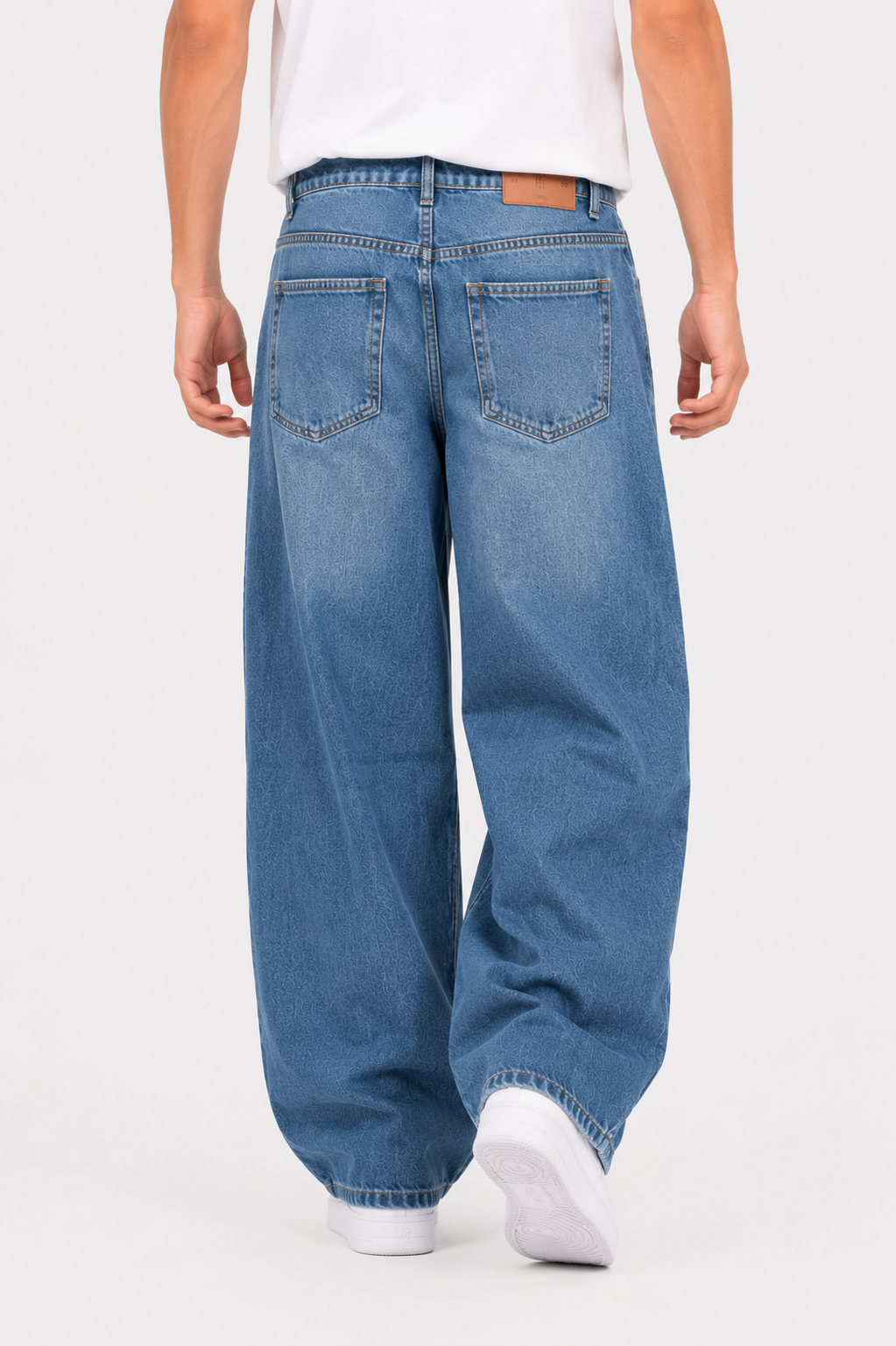 MEN Loose Fit Denim MIDBLUE Reality