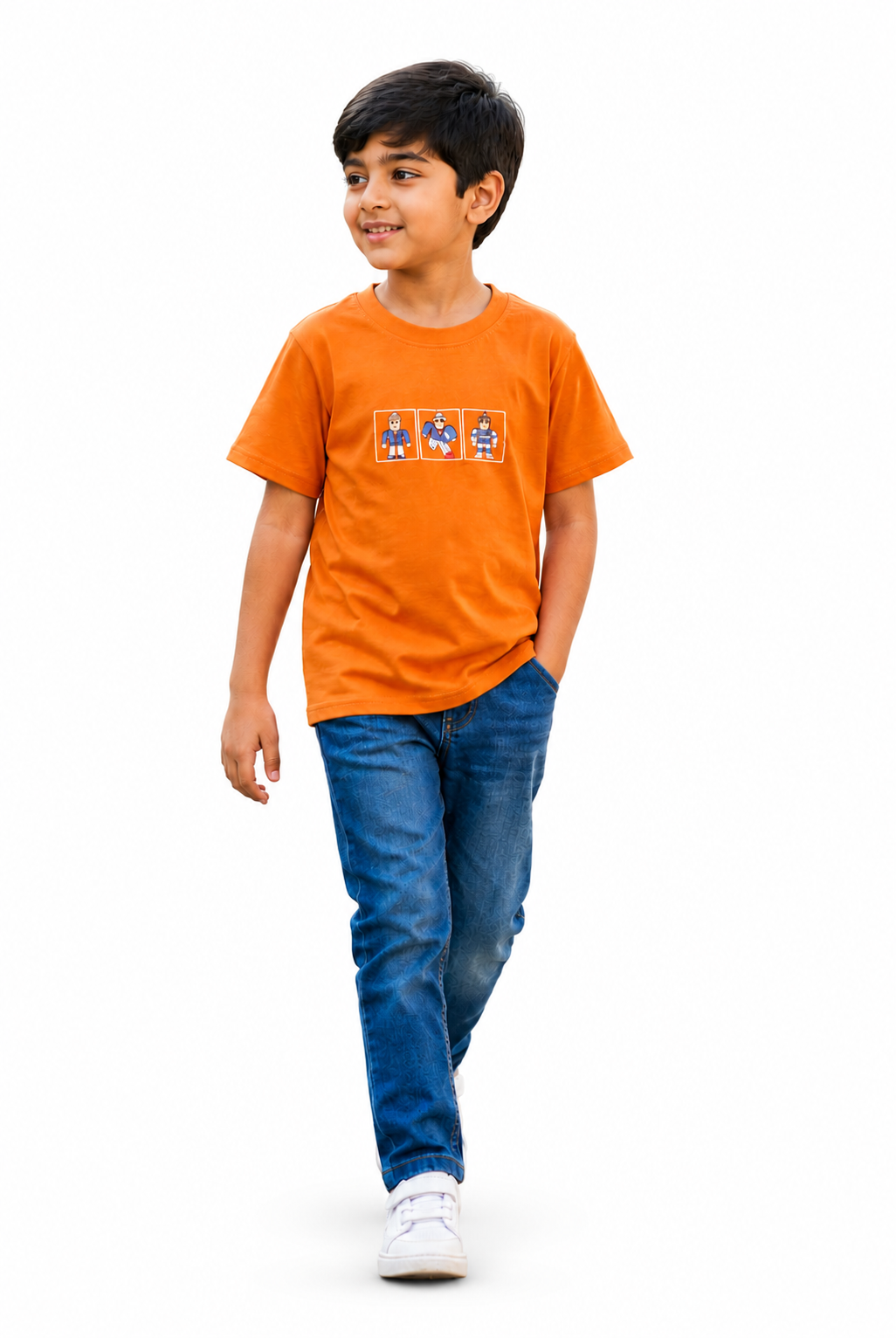 Boys BROWN T-SHIRT Reality