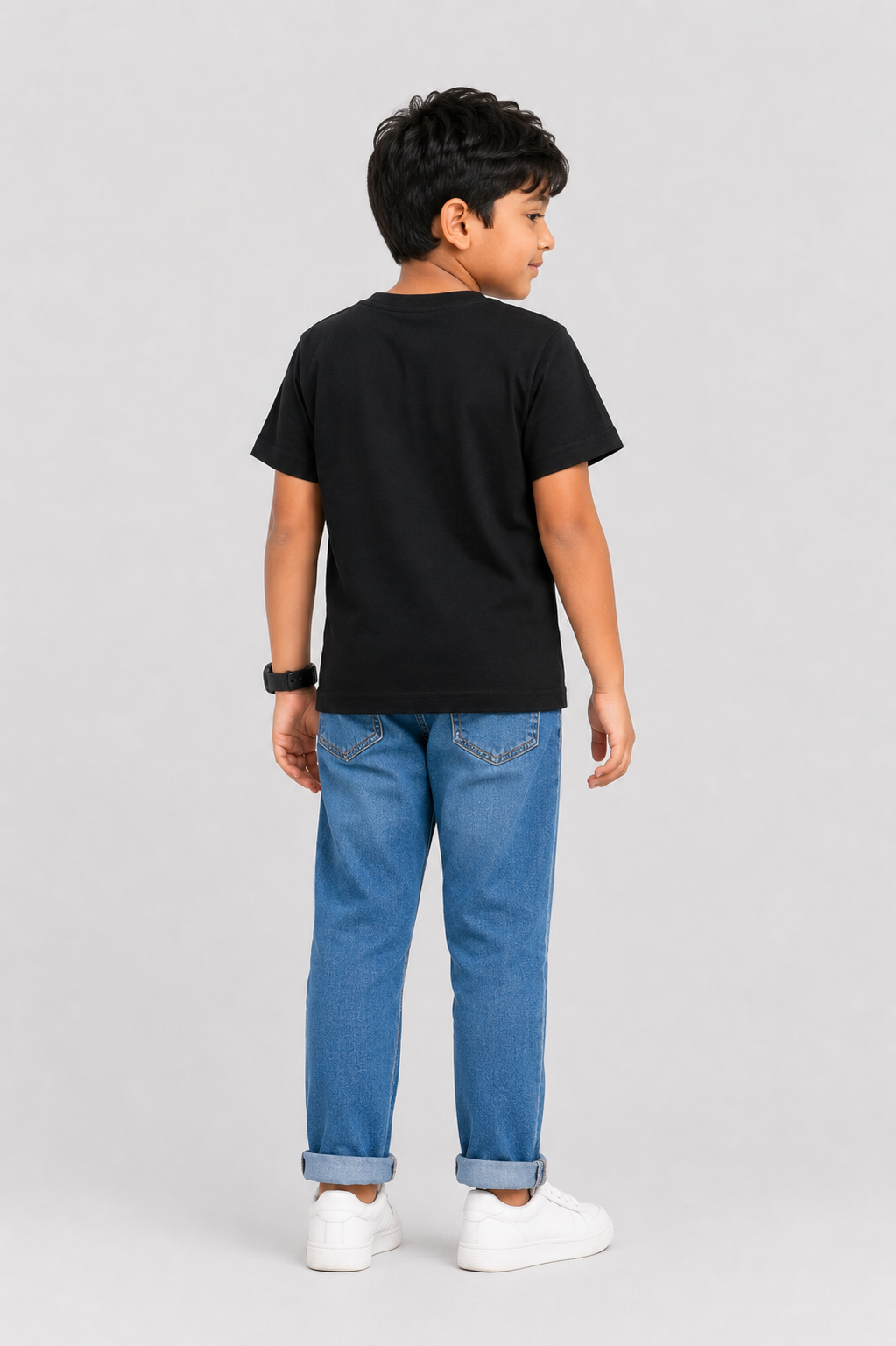Boys BLACK T-SHIRT Reality