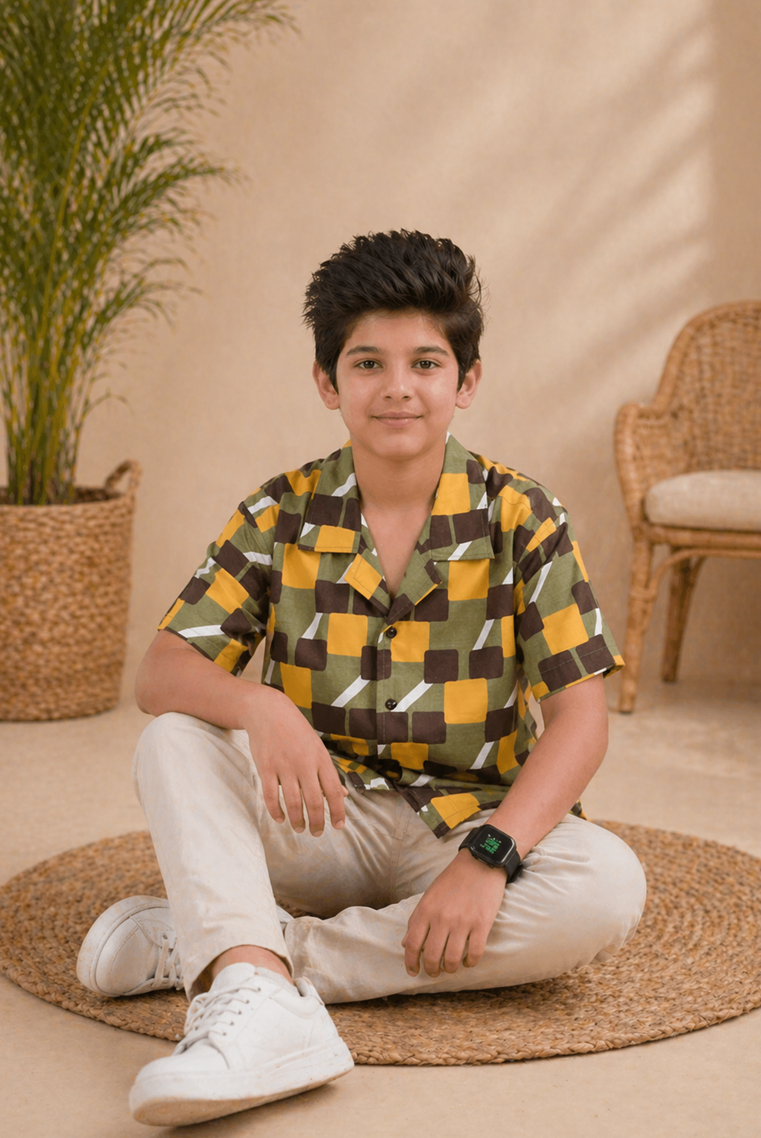YELLOW CASUAL SHIRT Reality