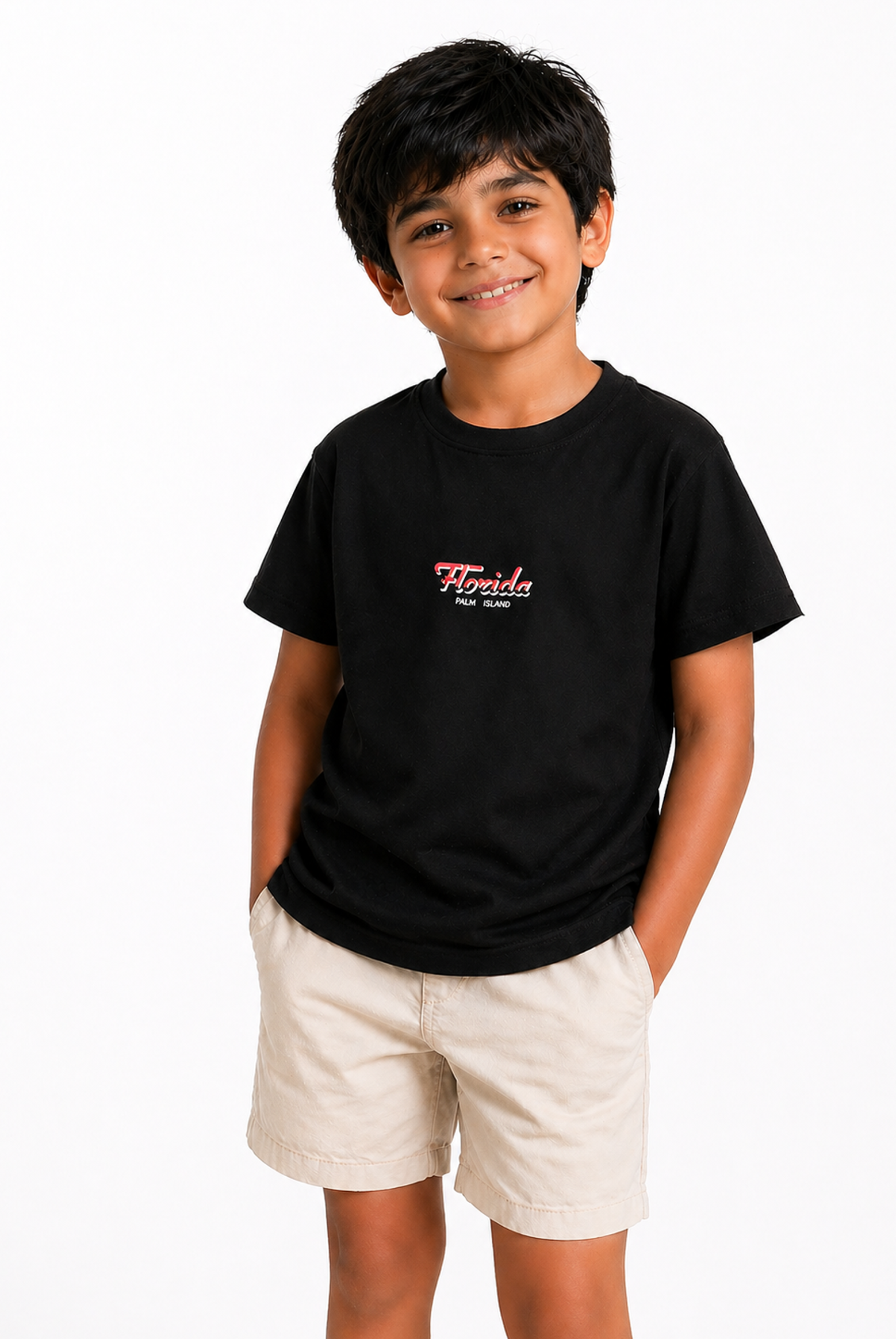 Boys BLACK T-SHIRT Reality