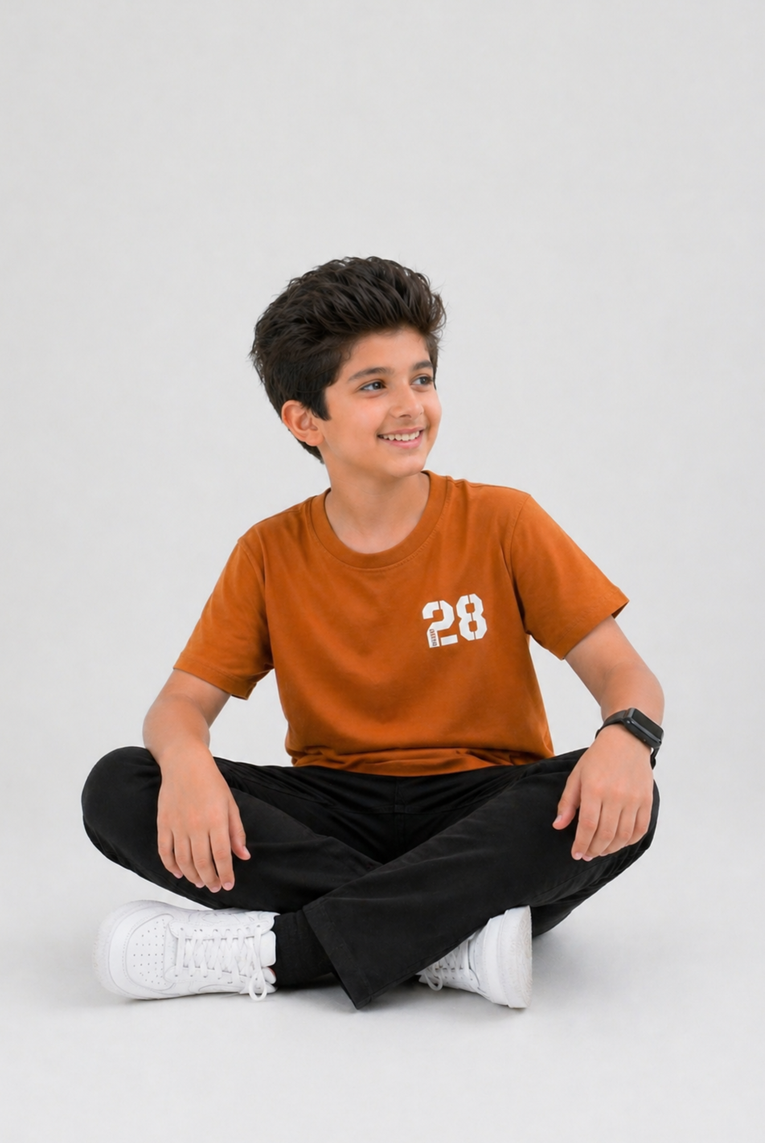 Boys BROWN T-SHIRT Reality