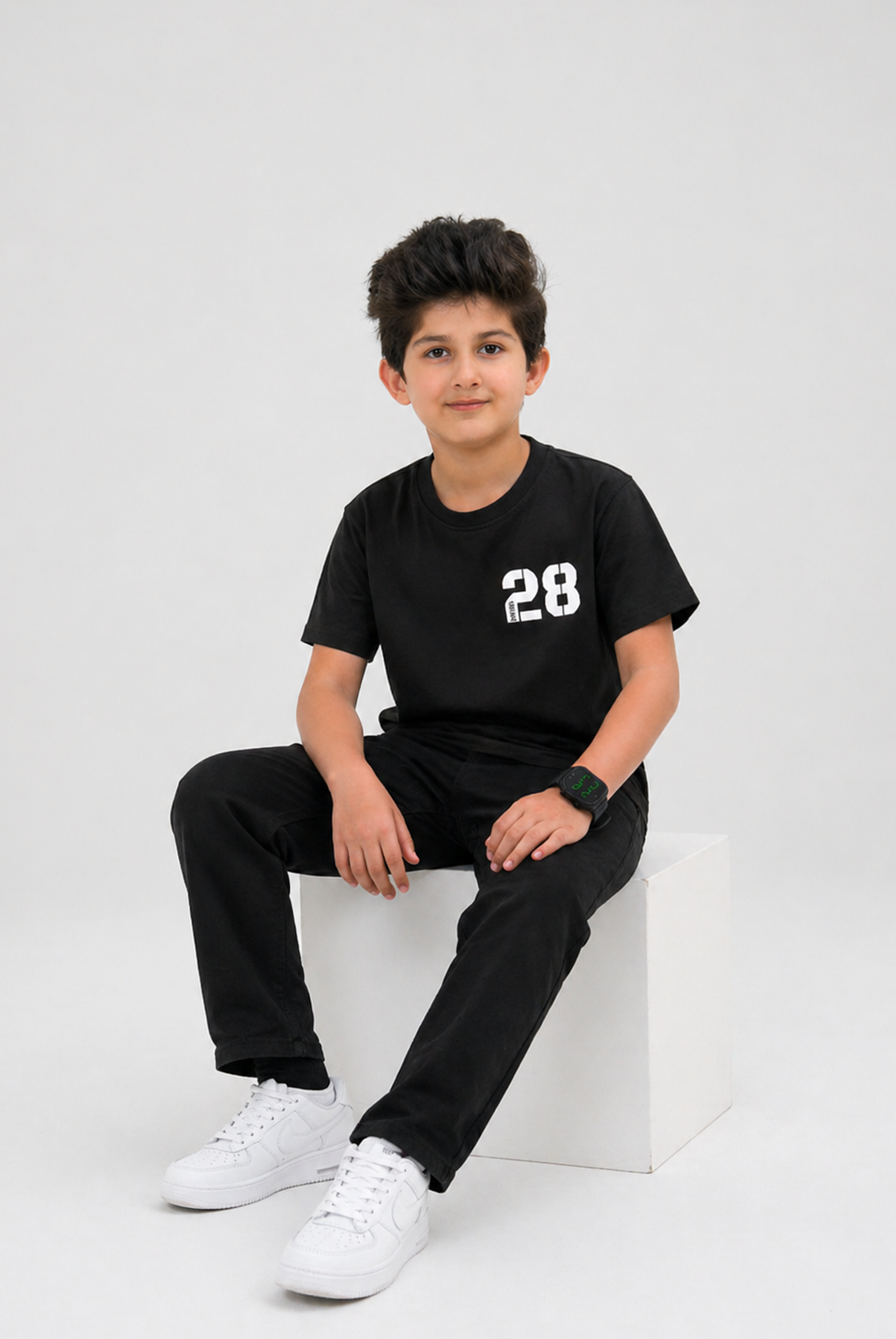 Boys BLACK T-SHIRT Reality