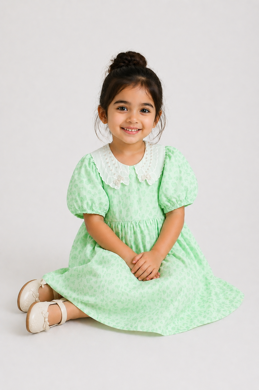 GIRLS GREEN FROCK Reality