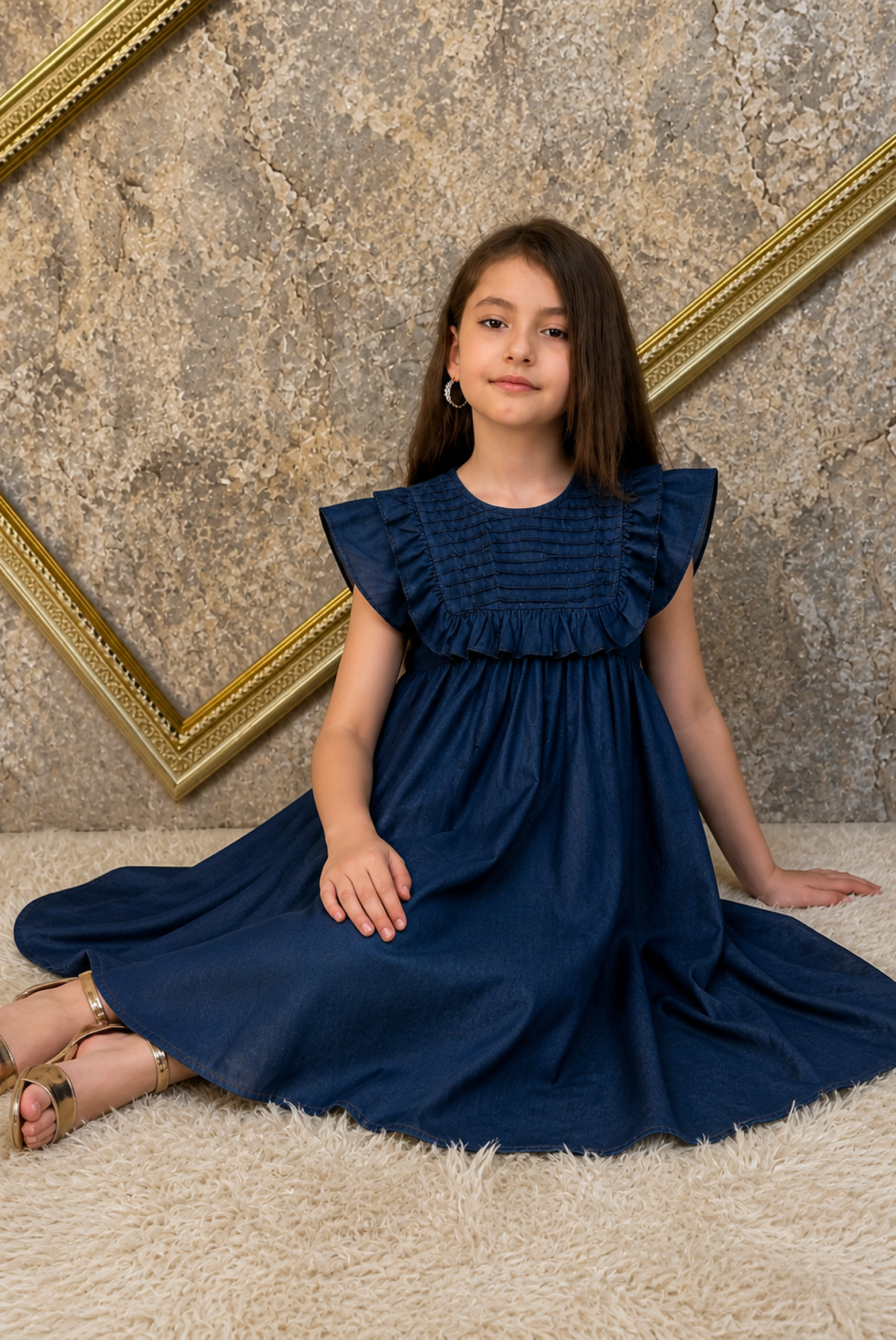 GIRLS NAVY FROCK