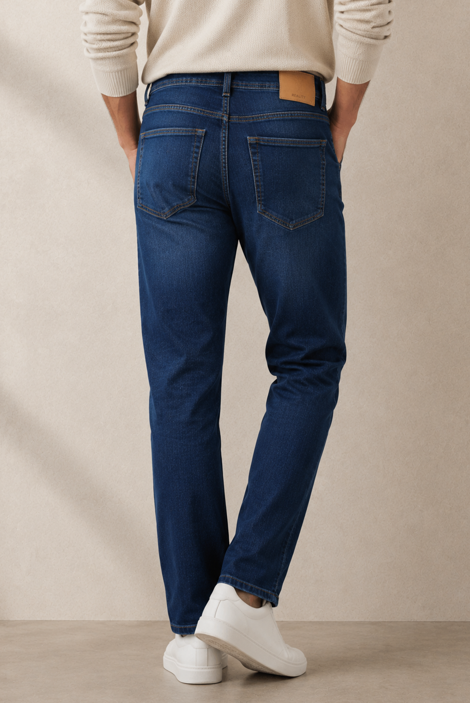 MEN DARK blue Skin Fit Denim Reality