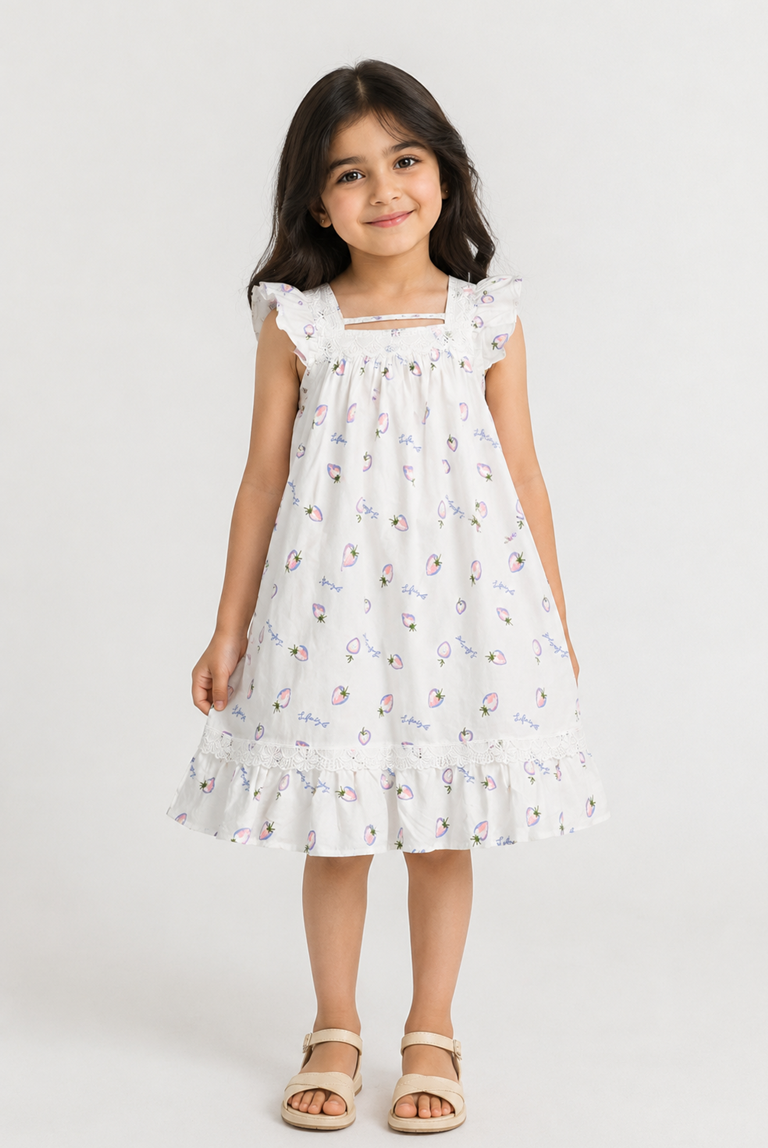 GIRLS WHITE FROCK Reality