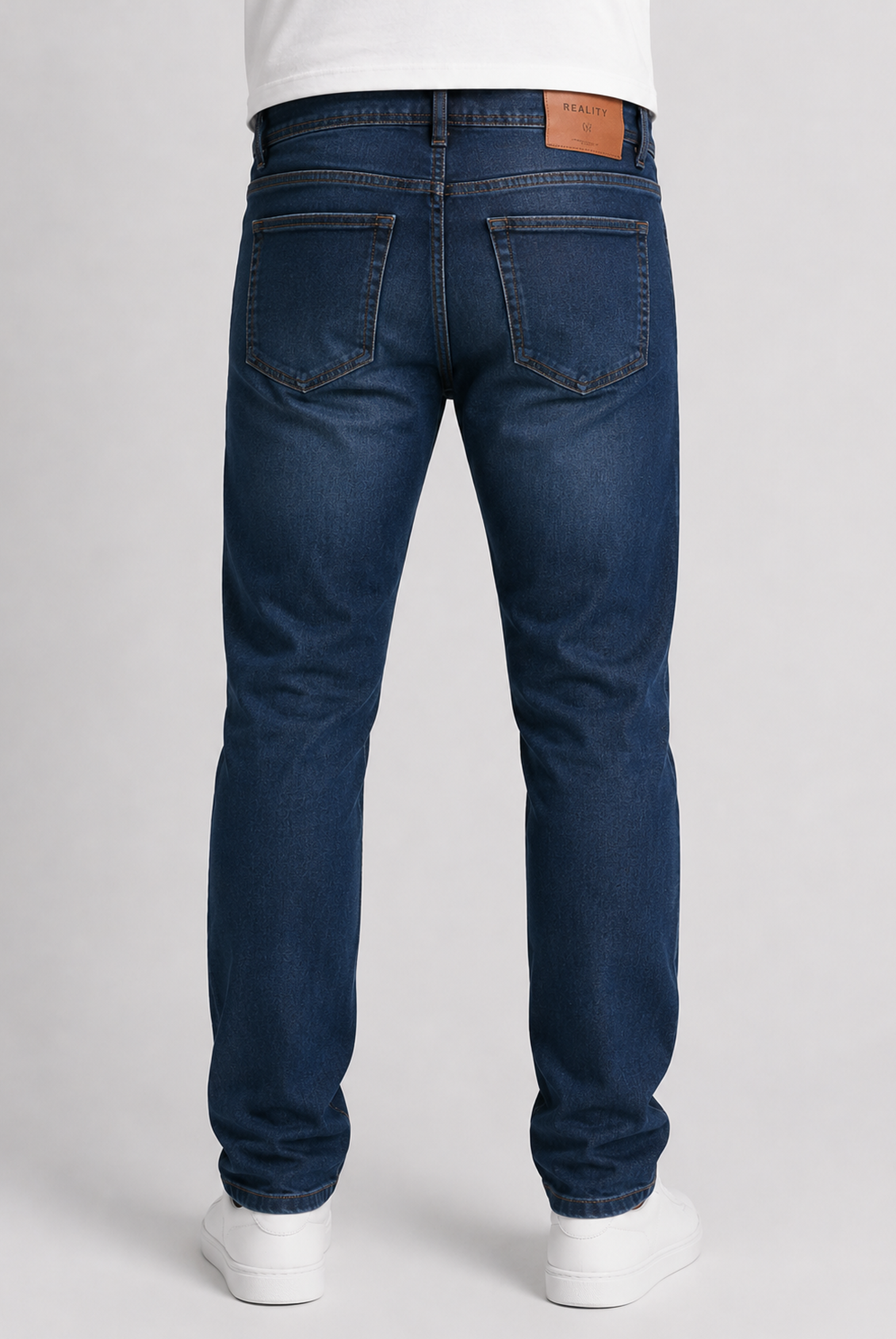MEN MIDBLUE Skin Fit Denim Reality
