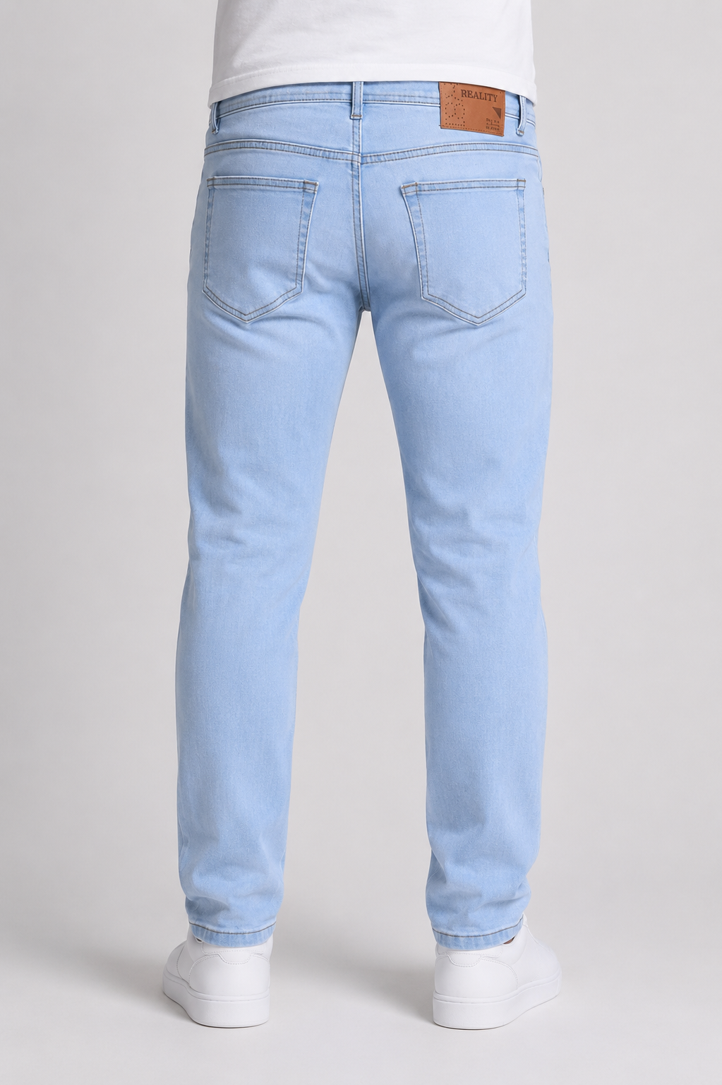 MEN sky blue Skin Fit Denim Reality