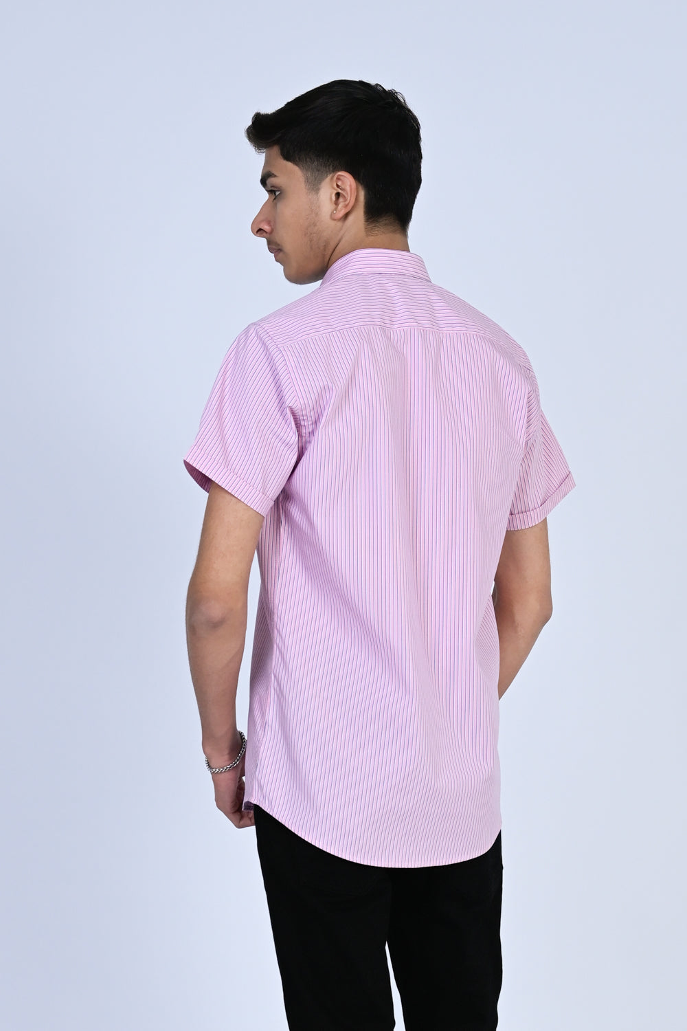 MEN LIGHT PINK CASUAL SHIRT Reality