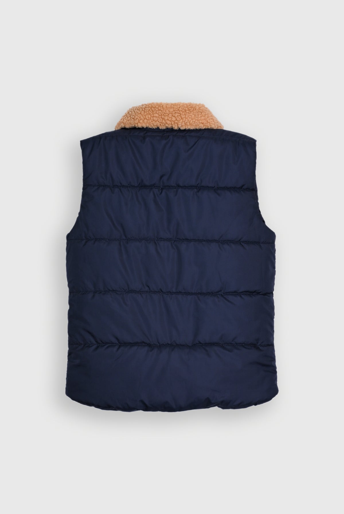 SLEEVE LEES PUFFER NAVY JACKET