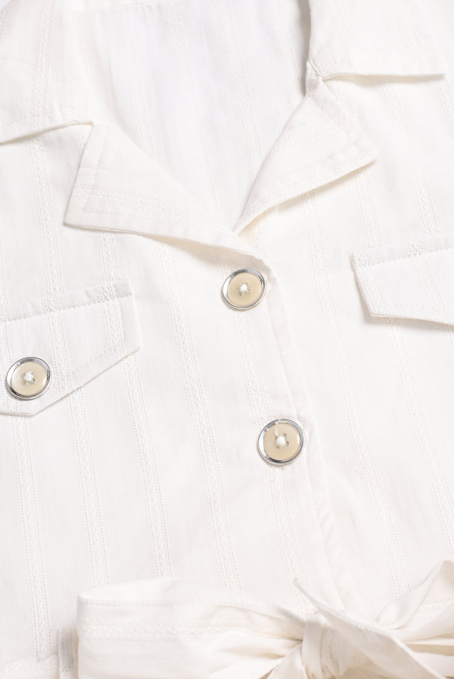 OFF WHITE LOOM LUXE FROCK