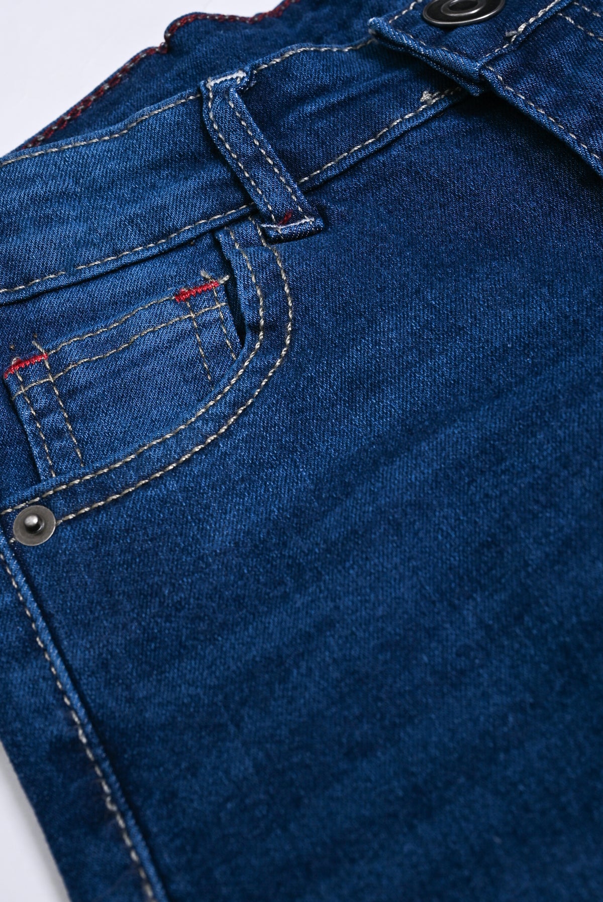 STRAIGHT FIT DARK BLUE DENIM