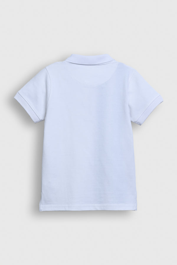 Two-Tone Stripe Polo Reality