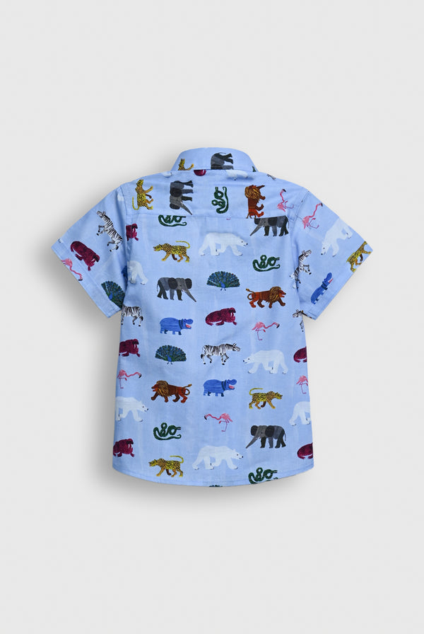 Zoo Adventure Button-Down REALITY