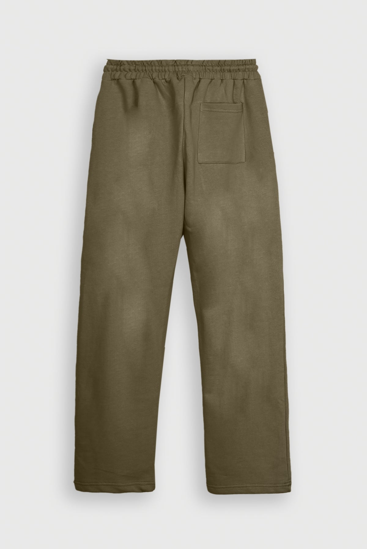 MEN STRAIGHT FIT OLIVE TROUSER Reality