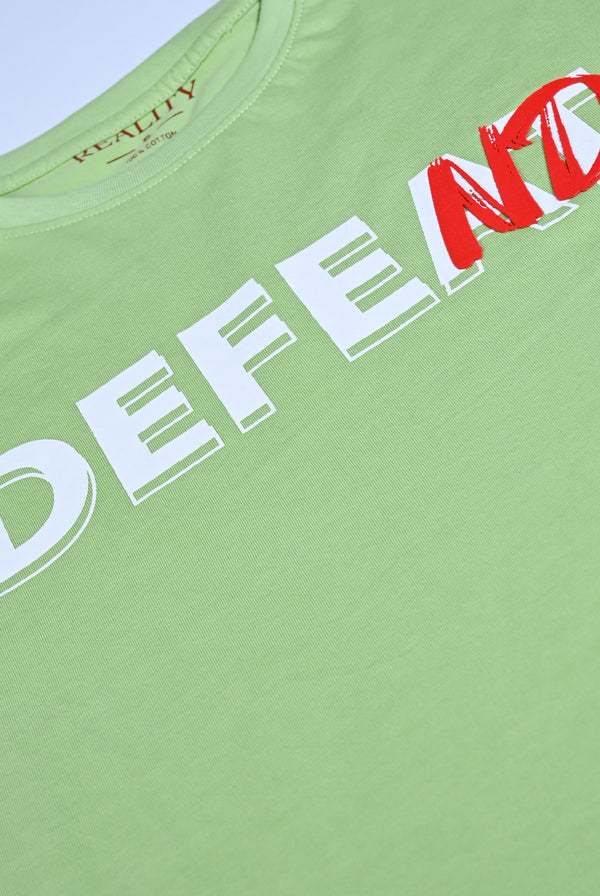 Defend Graphic Tee Reality