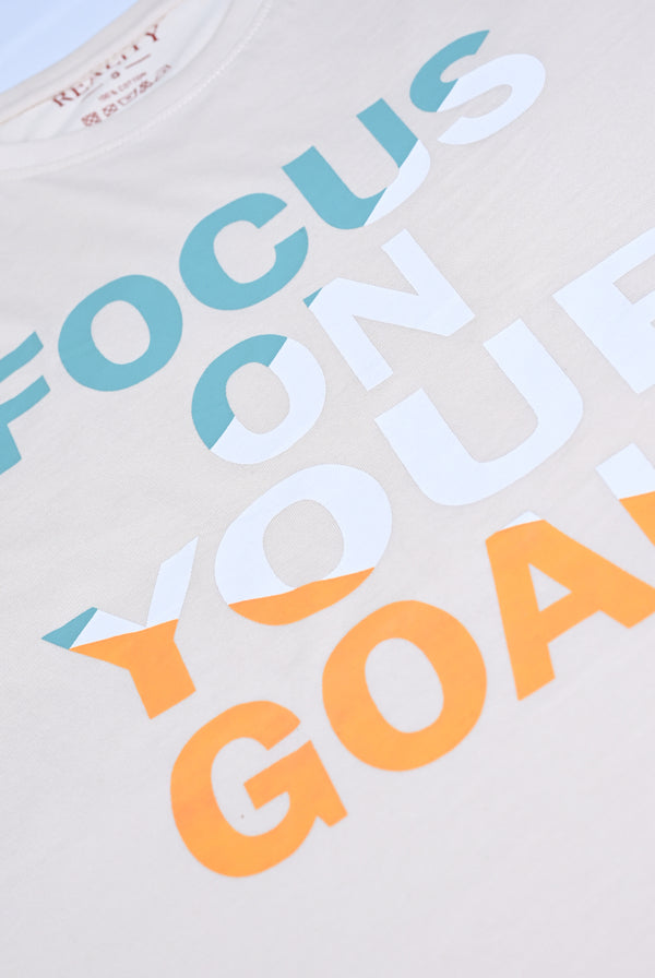 Focus On Goals Tee Reality