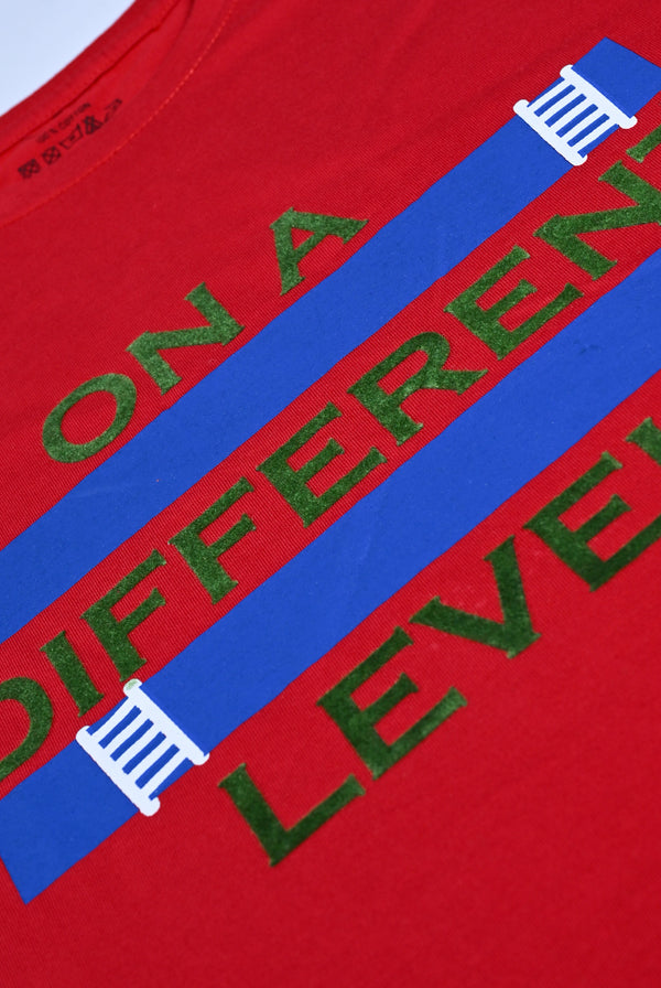 Red Level Up T-Shirt Reality