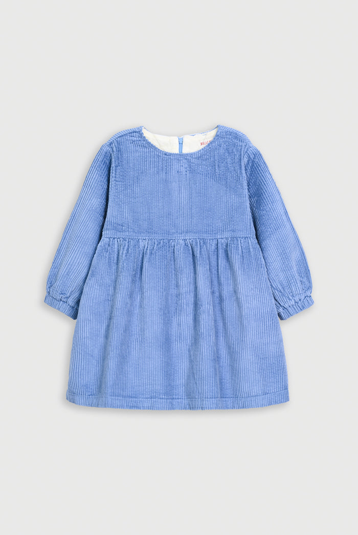 GIRL FANCY BLUE FROCK