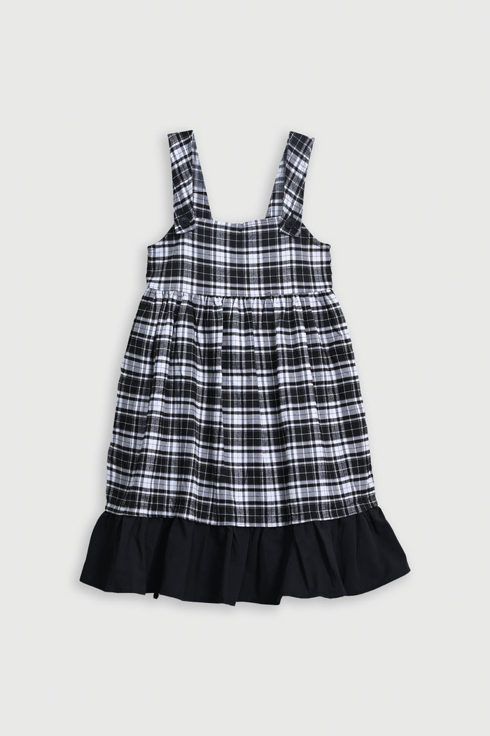 GIRLS FANCY BLACK FROCK