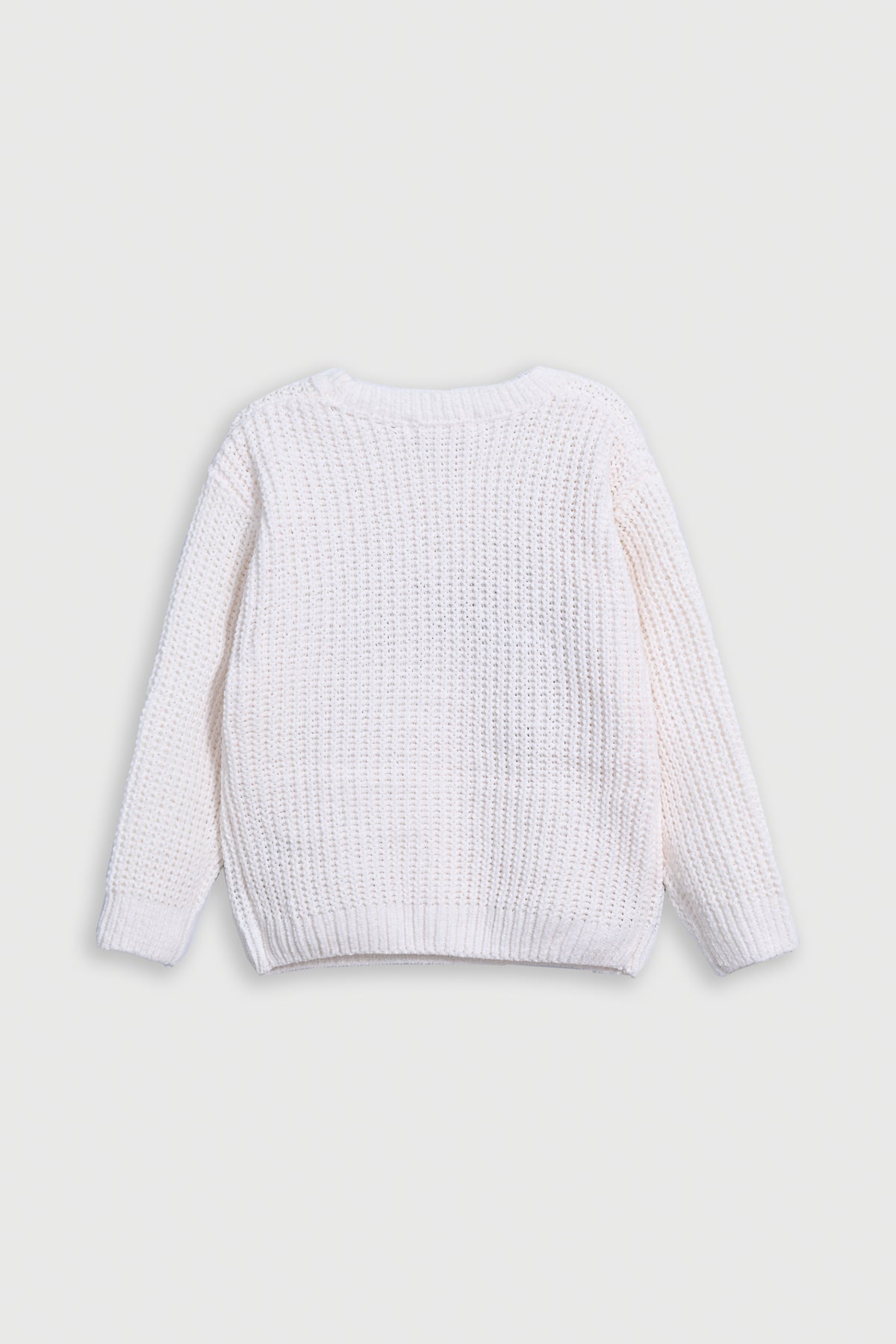 GIRL CREAM SWEATER Reality