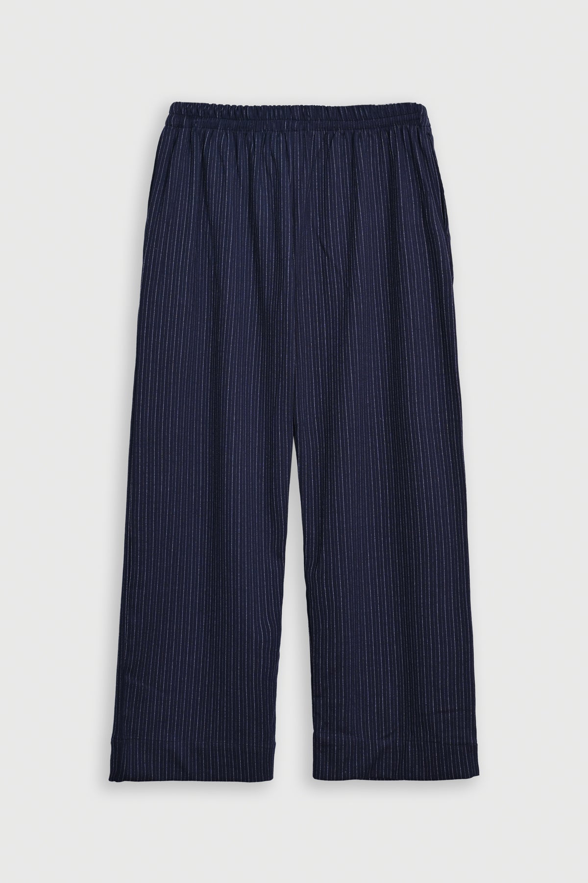 LADIES PIN STRIP NAVY CO-ORD SET Reality