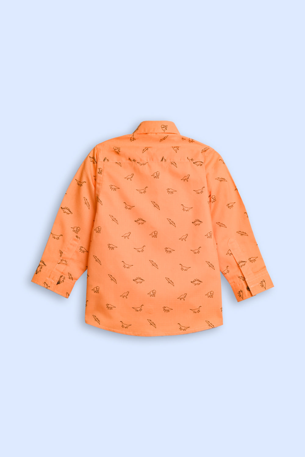 BOYS ORANGE CASUAL SHIRT REALITY