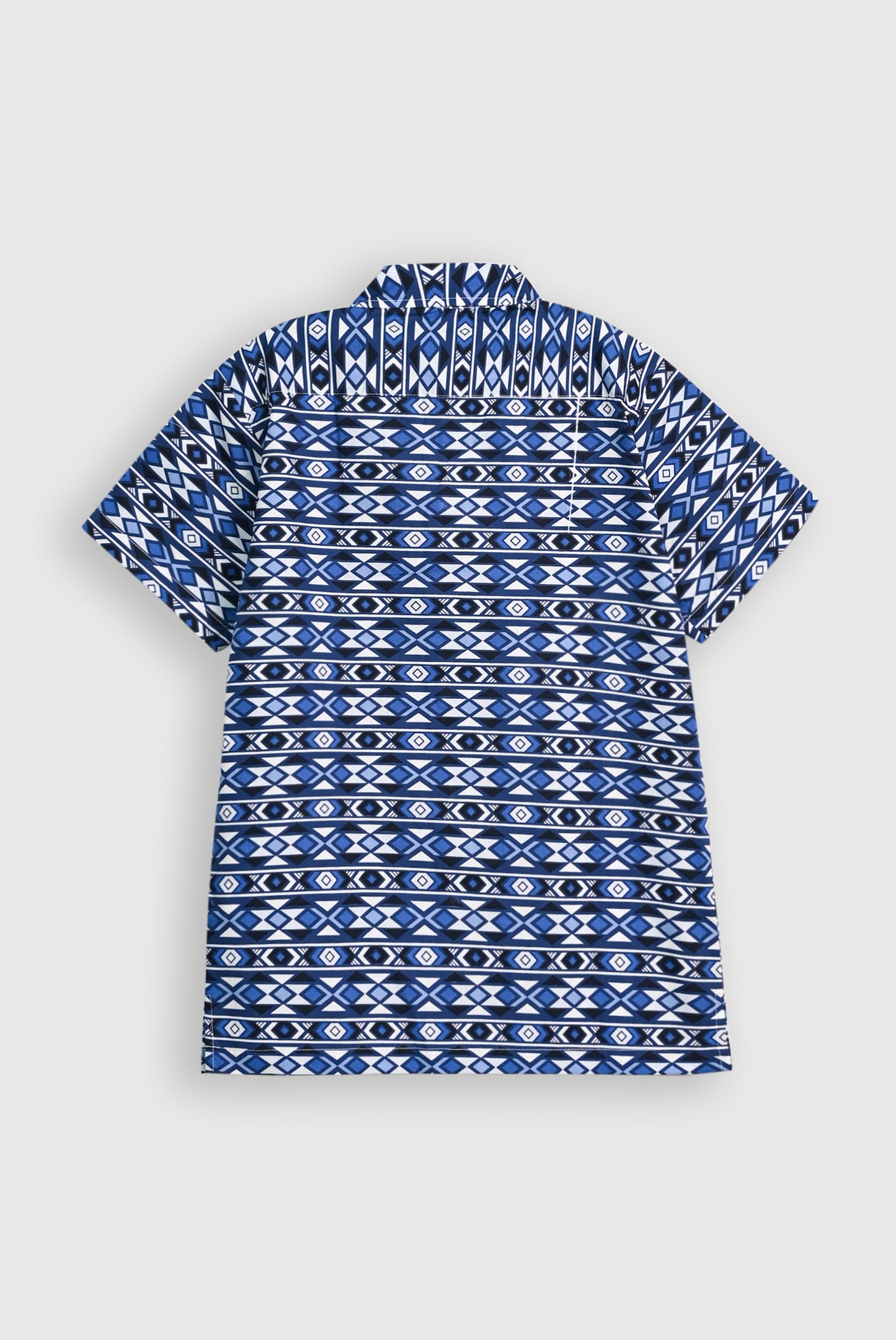 COAT COLLAR BLUE CASUAL SHIRT Reality