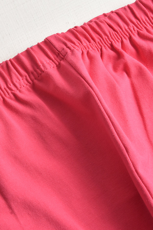 Girl's Tight (1-14Y) Dark Pink Reality