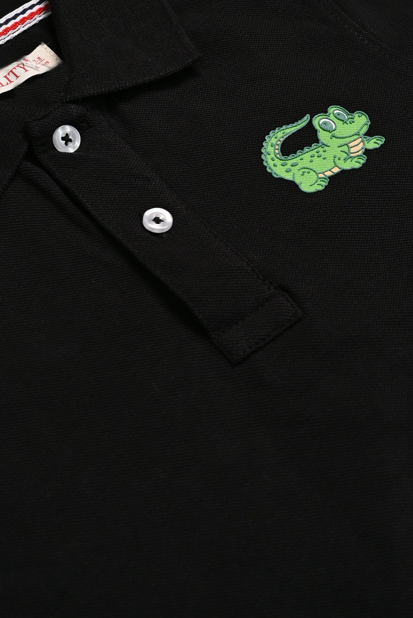 Boy Black Polo Reality