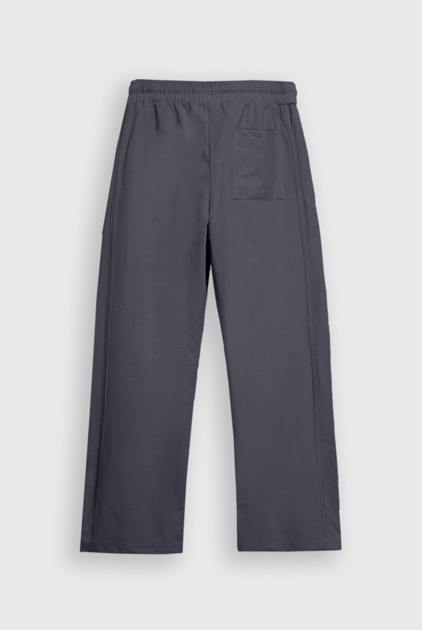 COTTON JERSEY GRAY TROUSER Reality