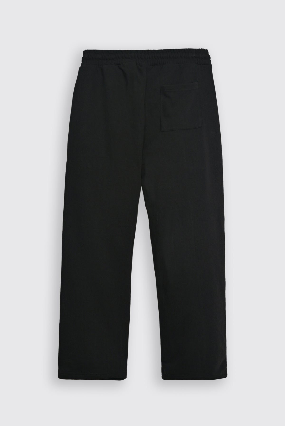 TERRY TAPERED black TROUSER