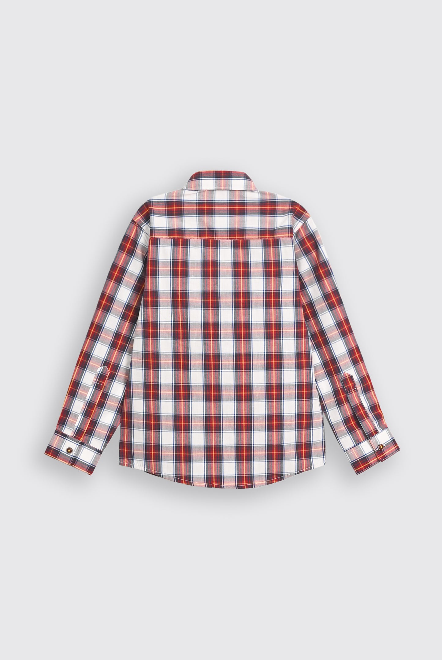 CHECKERD MEHROON SHIRT