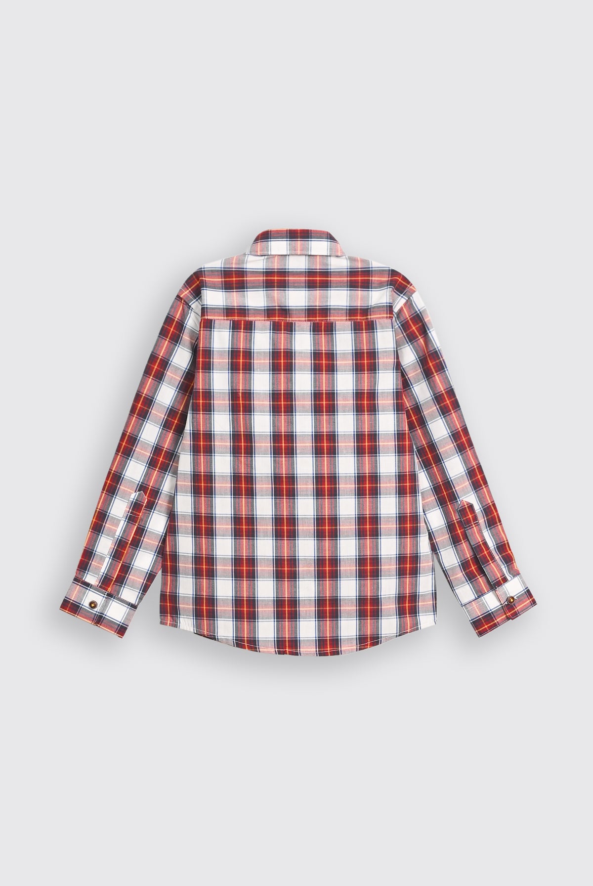 CHECKERD MEHROON SHIRT