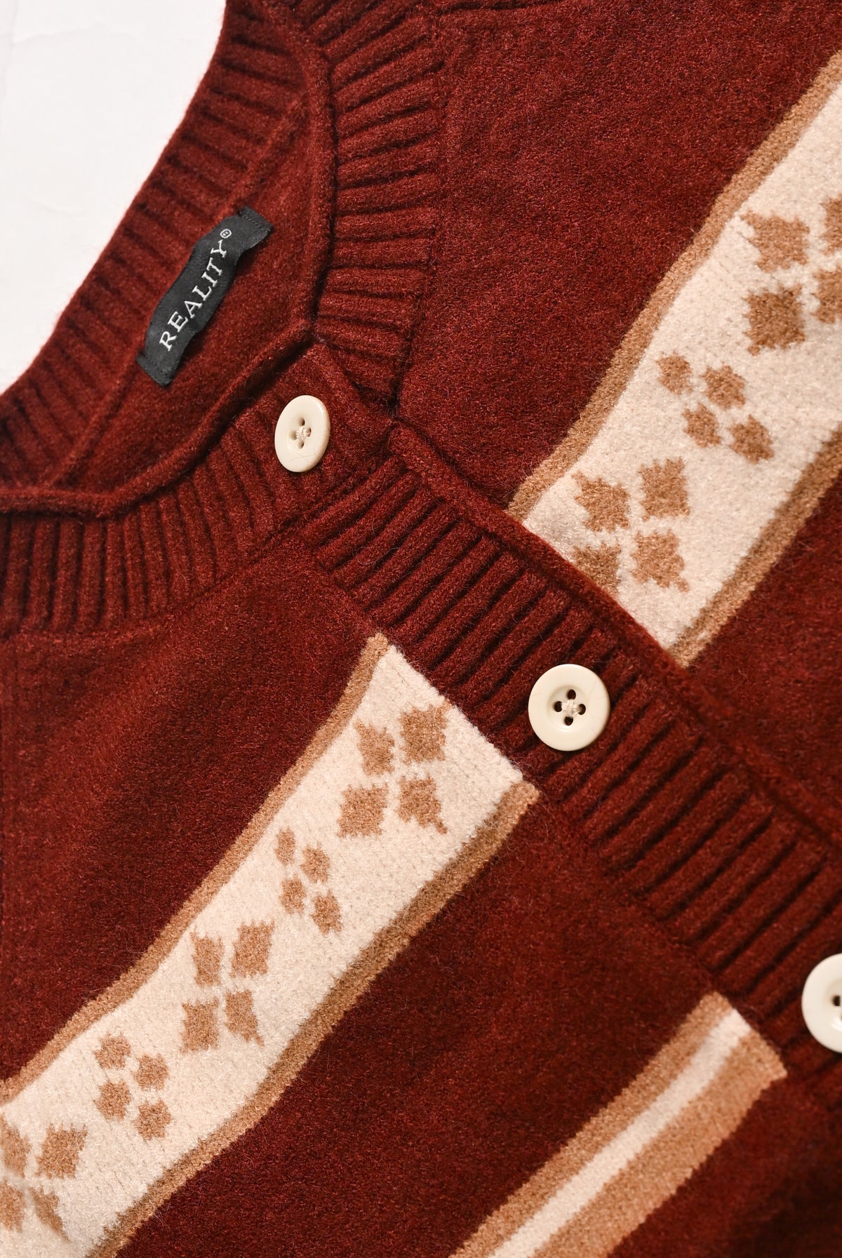 MEHROON SWEATER Reality