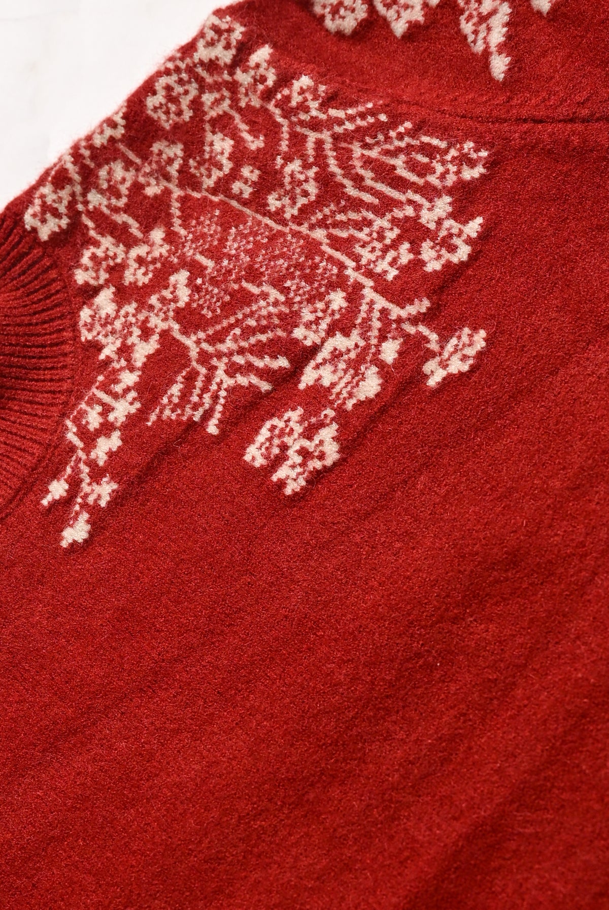 RED SWEATER Reality