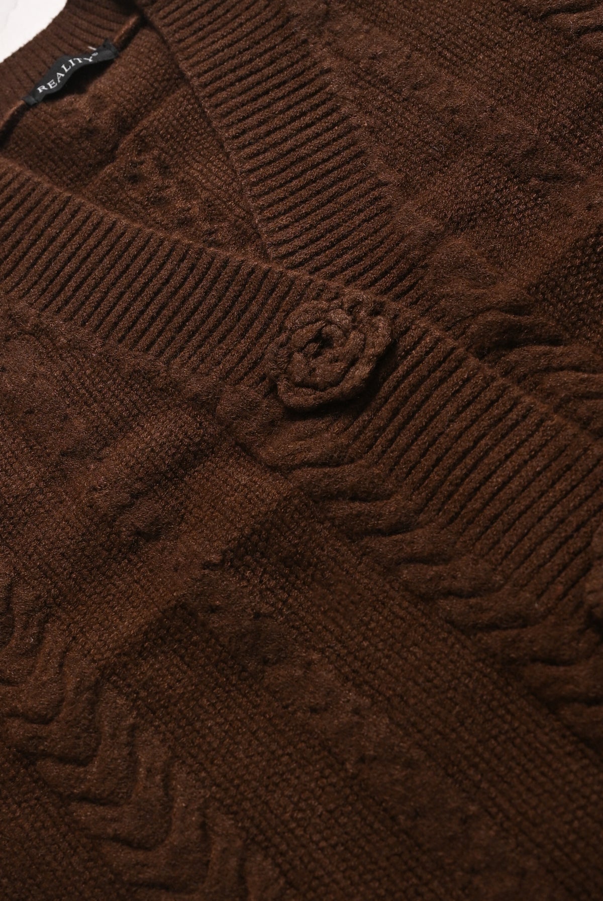 CHOCLATE SWEATER Reality
